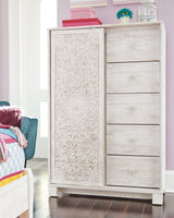 Paxberry King Panel Bed, Chest and Nightstand