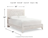 Paxberry Queen Panel Bed and 2 Nightstands