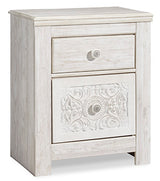 Paxberry Whitewash Nightstand