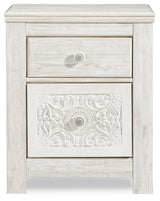 Paxberry King Panel Bed, Dresser, Mirror and Nightstand