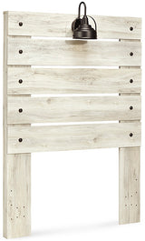 Cambeck Whitewash Twin Panel Headboard