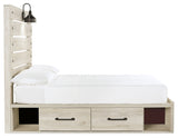 Cambeck Full Panel Bed with 2 Storage Drawers