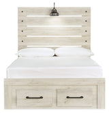 Cambeck Full Panel Bed with 2 Storage Drawers