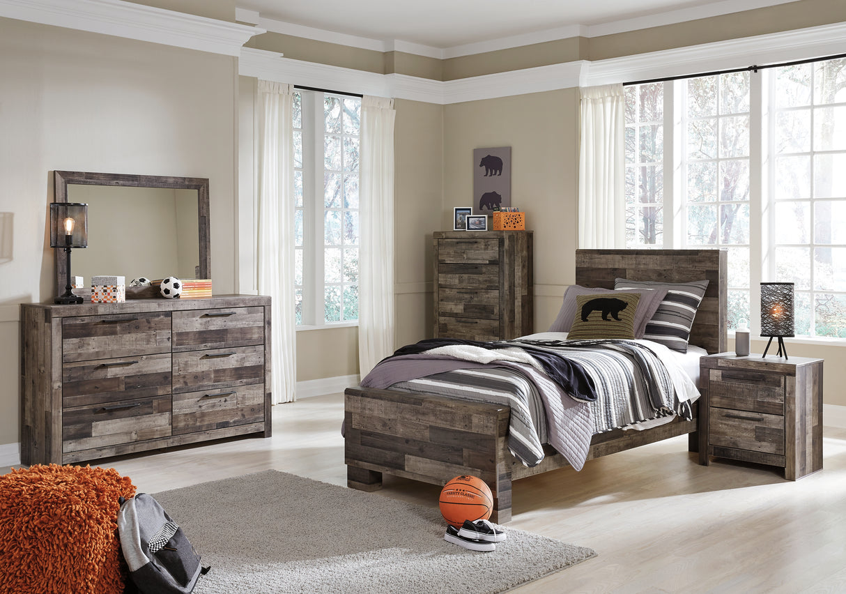 Derekson Twin Panel Bed