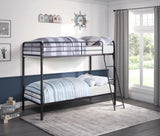 Lunar Dark Bronze Metal Twin/Twin Bunk Bed