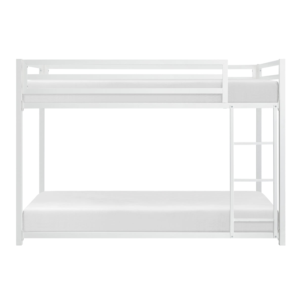 Jovie White Metal Twin/Twin Bunk Bed