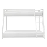 Jovie White Metal Twin/Full Bunk Bed