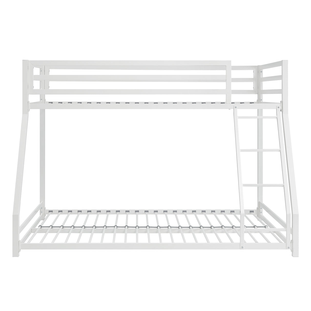 Jovie White Metal Twin/Full Bunk Bed