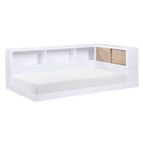 Asker Twin Bookcase Corner Bed