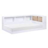 Asker Twin Bookcase Corner Bed