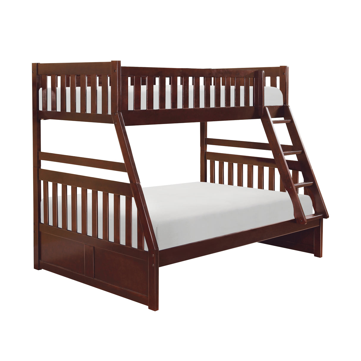 Rowe Dark Cherry Twin/Full Bunk Bed