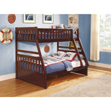 Rowe Dark Cherry Twin/Full Bunk Bed