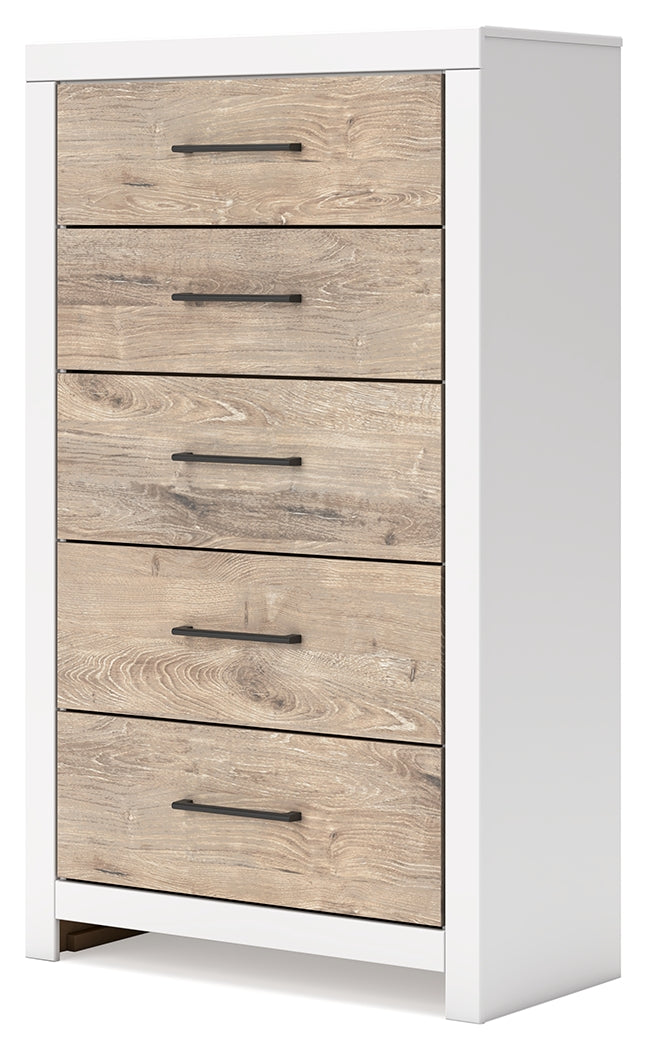 Charbitt Two-Tone Chest Of Drawers