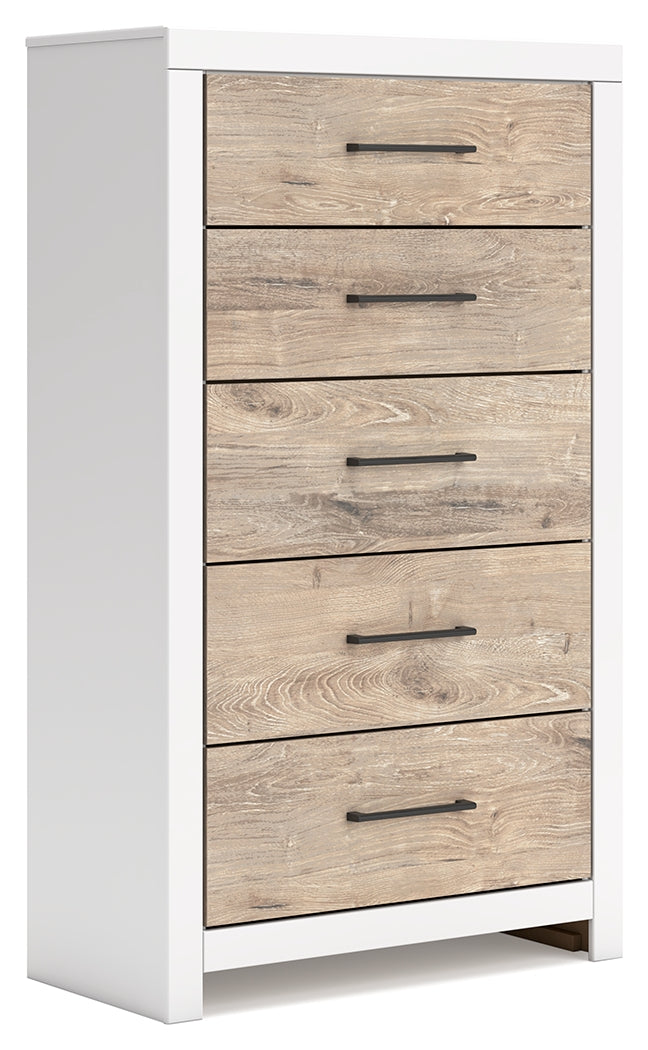 Charbitt Two-Tone Chest Of Drawers