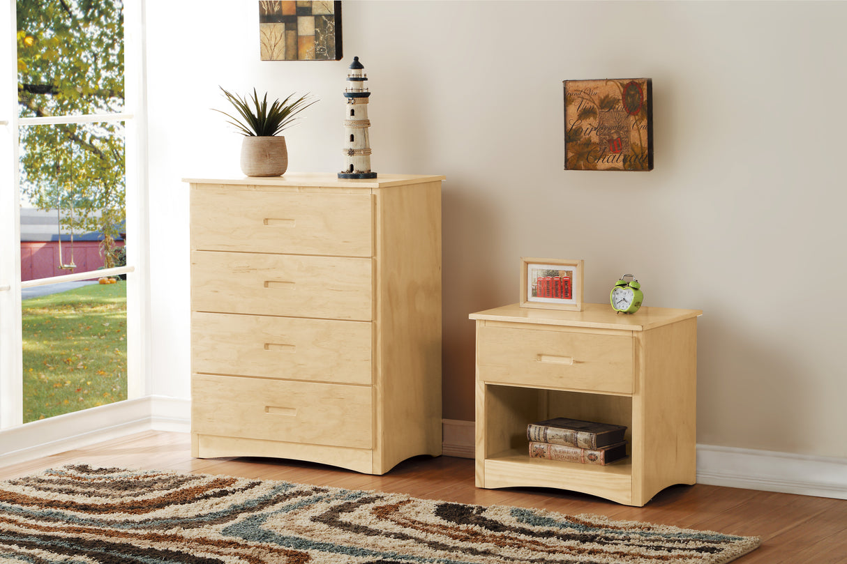 Bartly Pine Nightstand