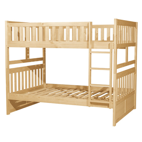 Bartly Natural Pine Full/Full Bunk Bed