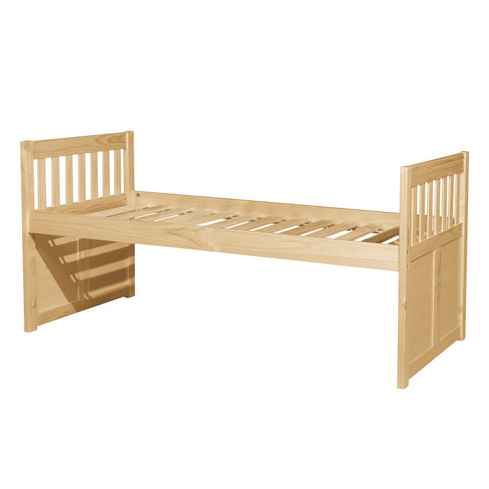 Bartly Natural Pine Twin/Twin Trundle Bed