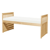 Bartly Natural Pine Twin/Twin Trundle Bed