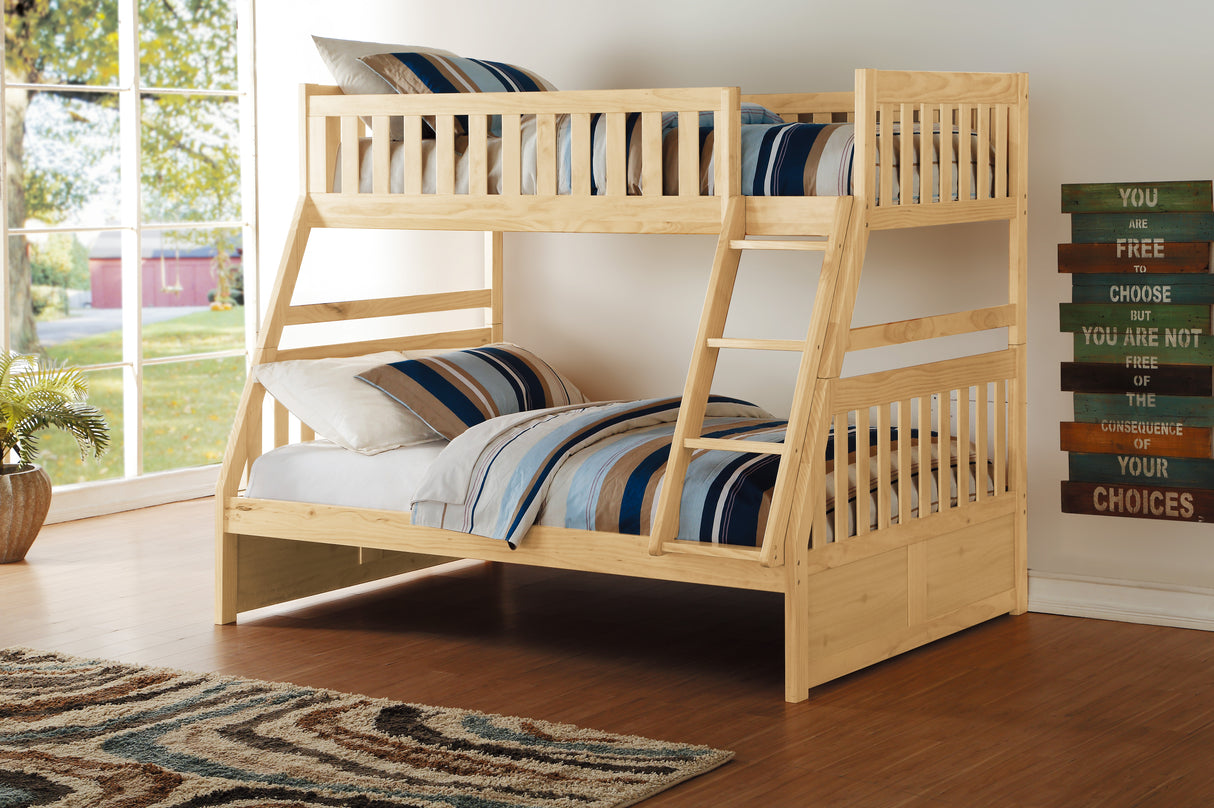 Bartly Natural Pine Twin/Full Bunk Bed