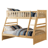 Bartly Natural Pine Twin/Full Bunk Bed