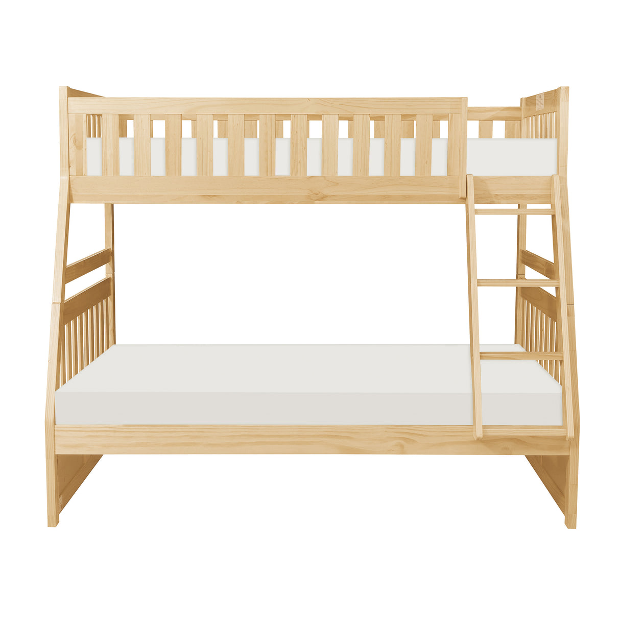 Bartly Natural Pine Twin/Full Bunk Bed