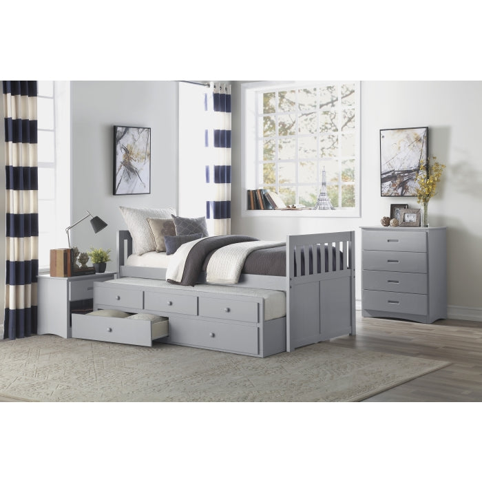 Orion Gray Nightstand