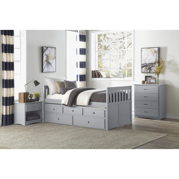 Orion Gray Nightstand