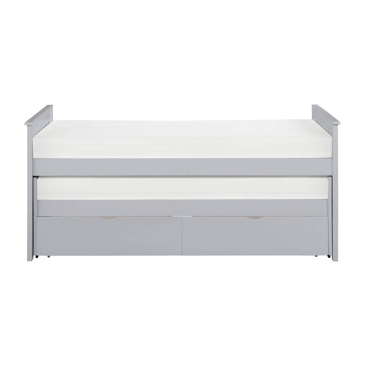 Orion Gray Twin/Twin Bed With Storage Boxes