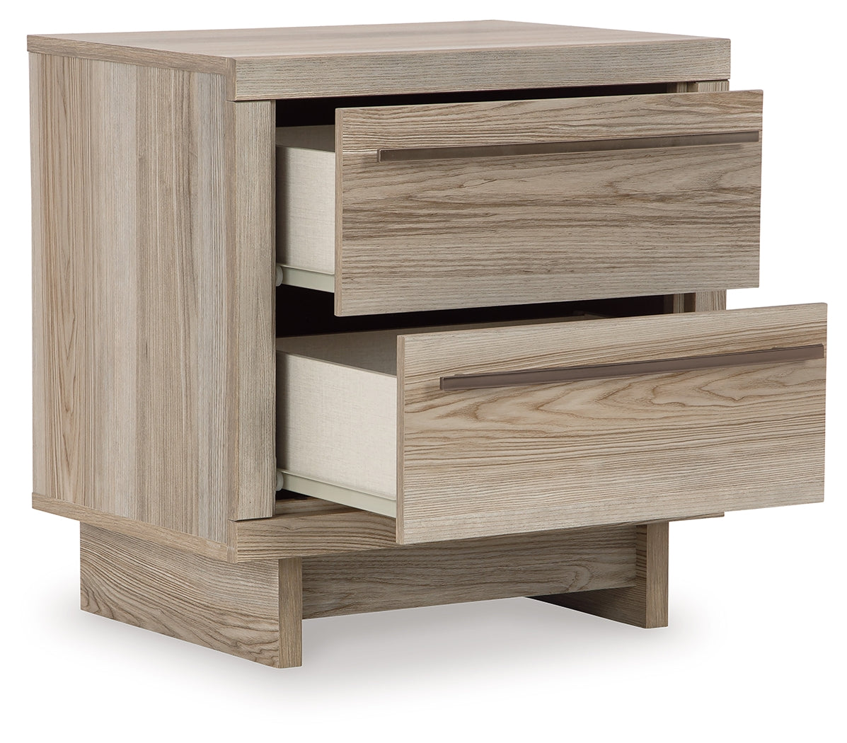 Hasbrick Tan Nightstand