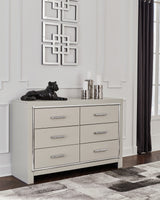 Zyniden Queen Panel Bed, Dresser, Mirror, Chest and Nightstand