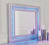 Zyniden Silver Bedroom Mirror