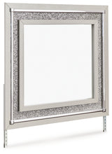 Zyniden Silver Bedroom Mirror