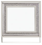 Zyniden Silver Bedroom Mirror