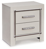 Zyniden Silver Nightstand