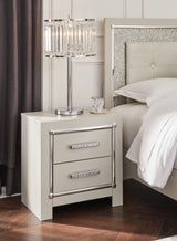 Zyniden Silver Nightstand