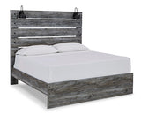 Baystorm Gray Queen Panel Headboard