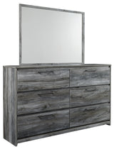 Baystorm Full Panel Bed, Dresser, Mirror and Nightstand