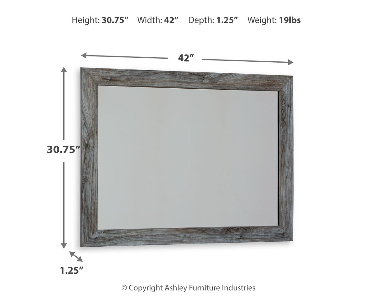 Baystorm Queen Panel Headboard, Dresser, Mirror, and Nightstand