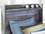 Baystorm Gray Twin Panel Headboard