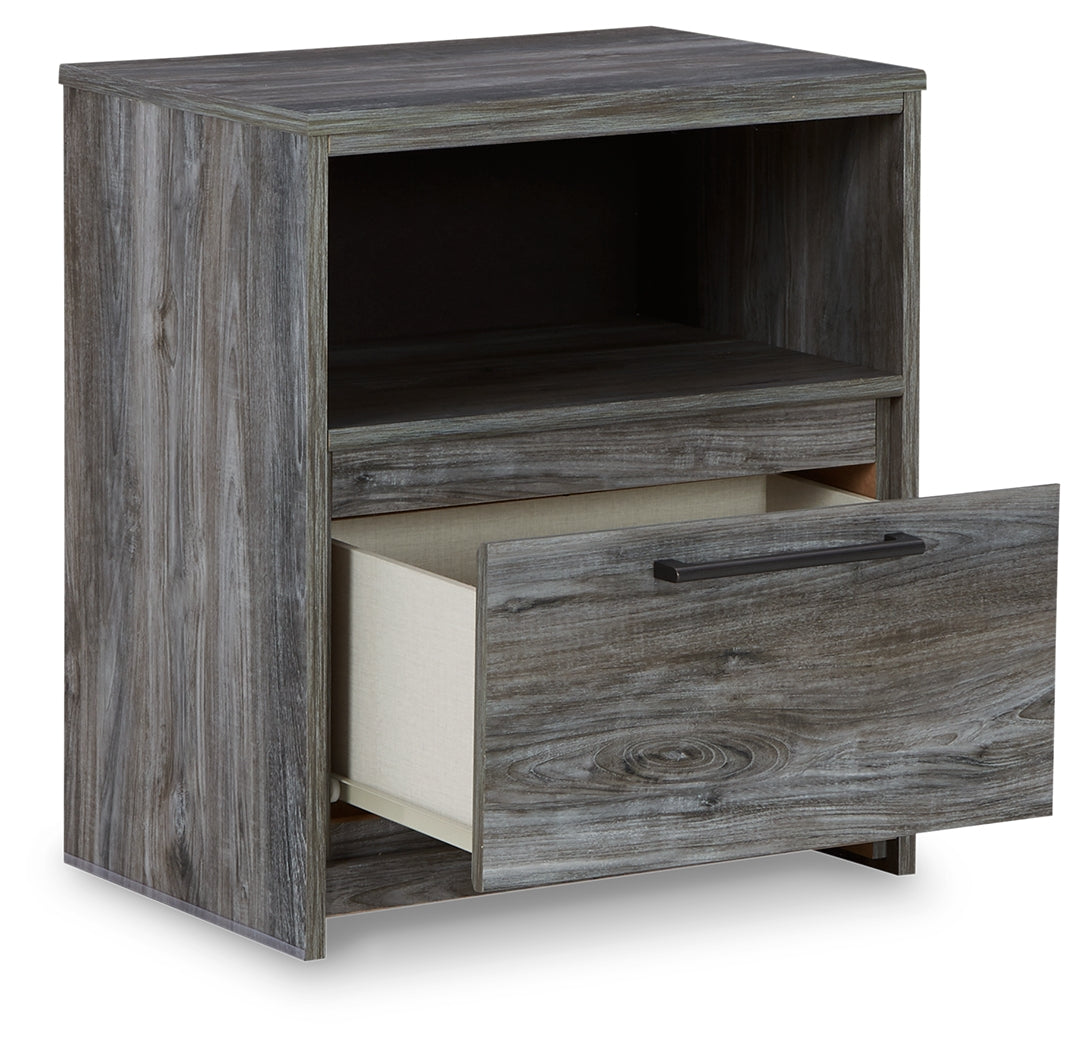 Baystorm King Storage Bed, Dresser and 2 Nightstands