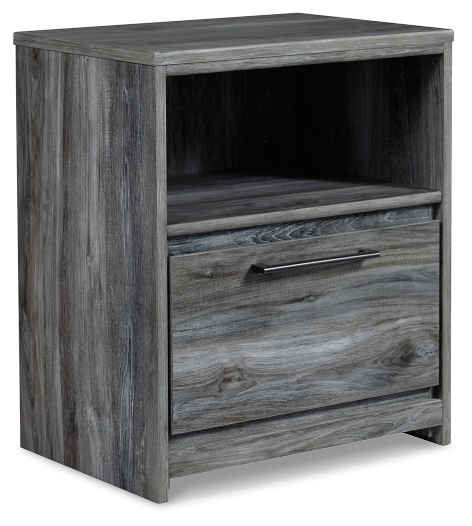 Baystorm Queen Panel Bed, Dresser, Mirror, Chest and Nightstand