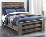 Zelen Full Panel Bed, Dresser, Mirror, and Nightstand