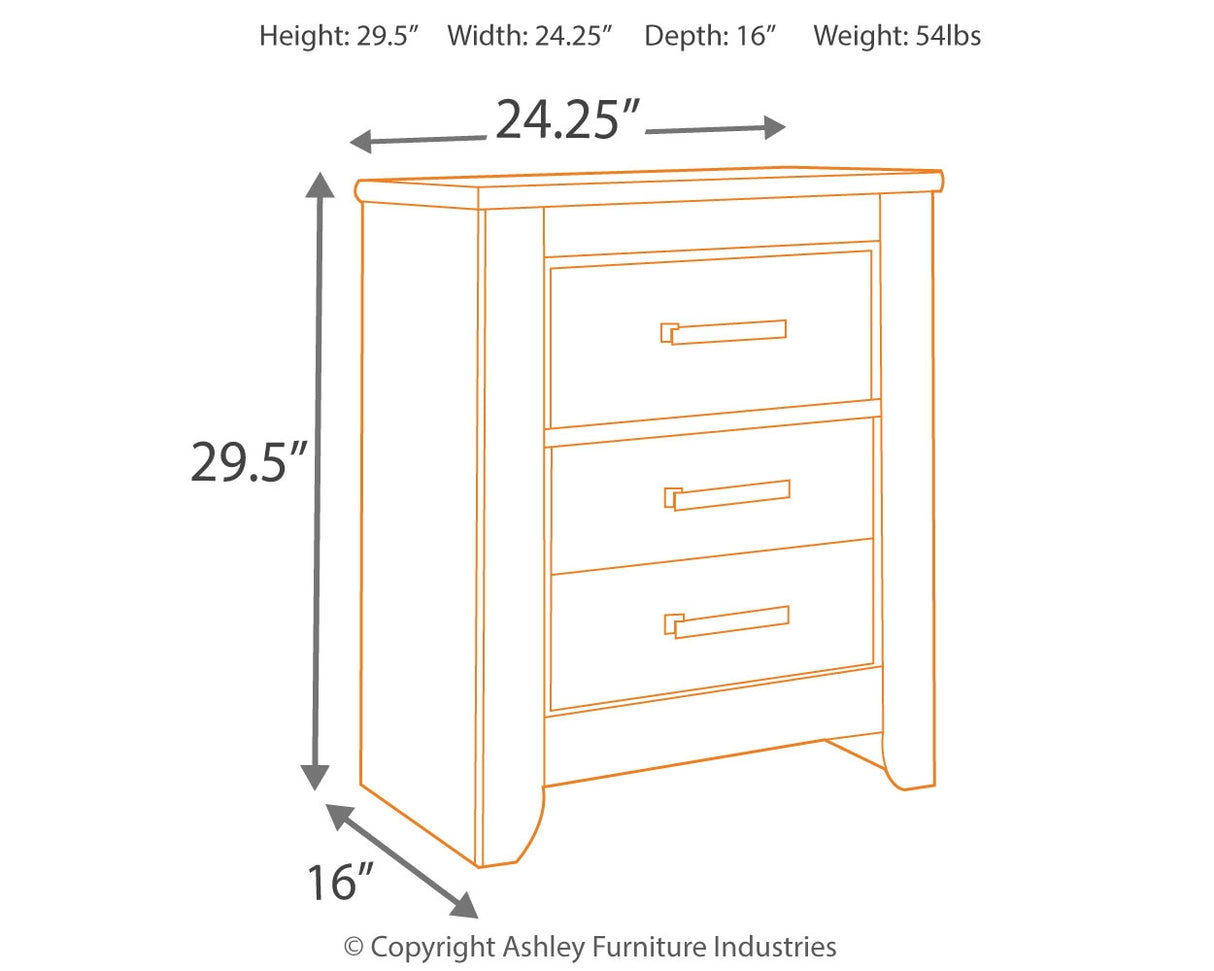 Zelen Full Panel Bed, Dresser, Mirror, and Nightstand