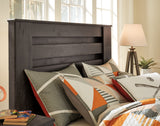 Brinxton Charcoal Full Panel Headboard