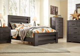 Brinxton Charcoal Full Panel Headboard