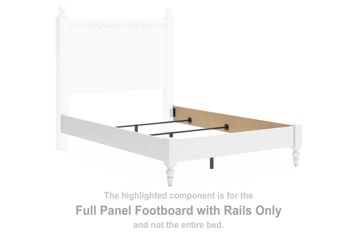 Mollviney Full Panel Footboard with Rails