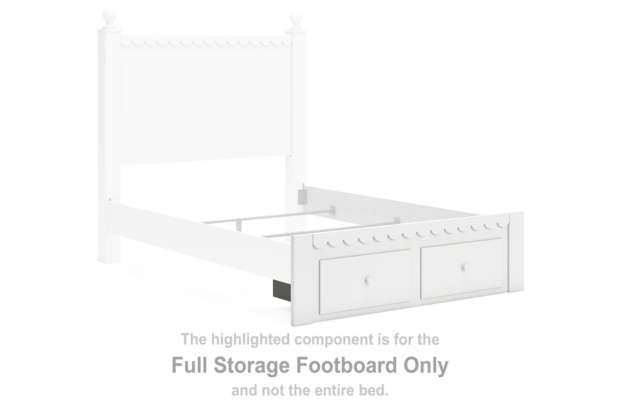 Mollviney Full Storage Footboard