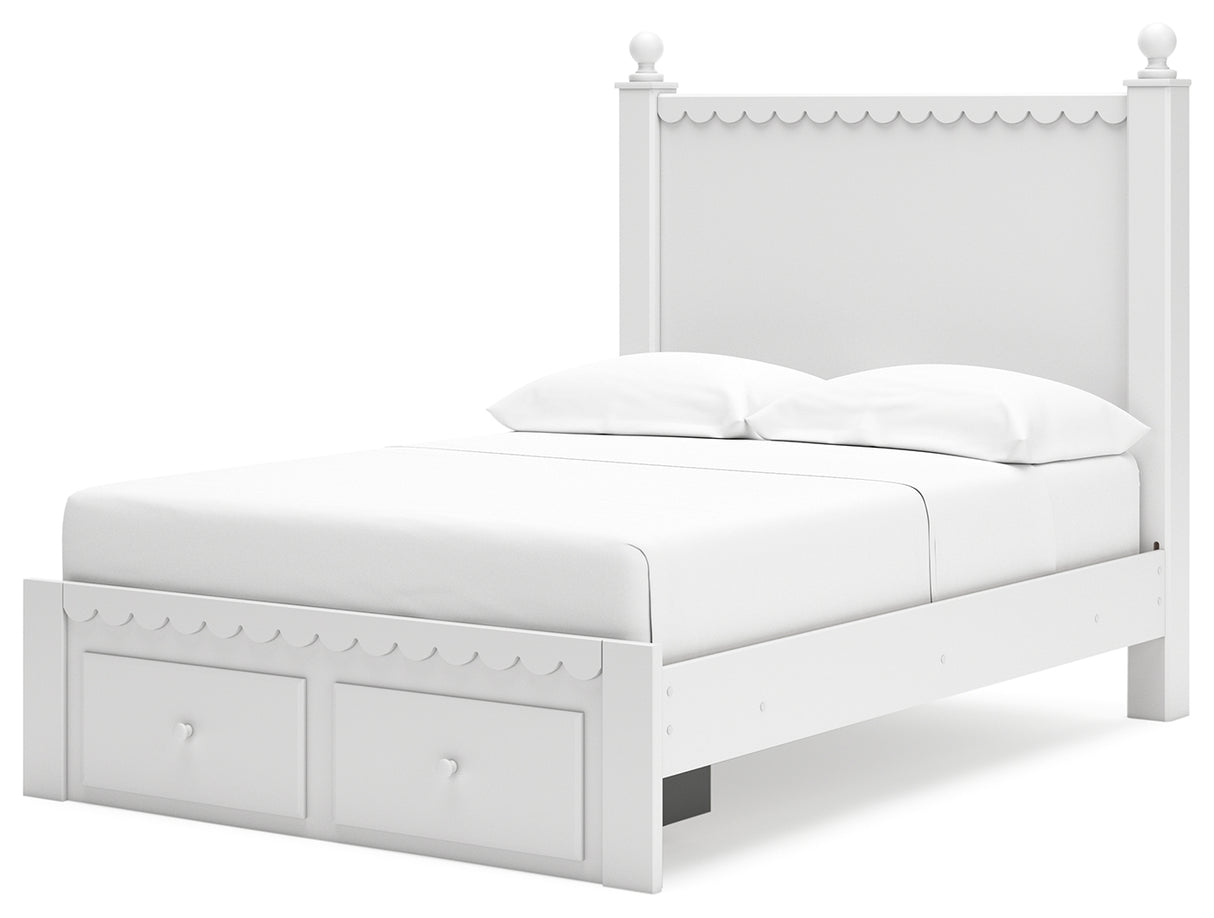 Mollviney Full Panel Storage Bed