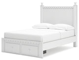 Mollviney Full Panel Storage Bed