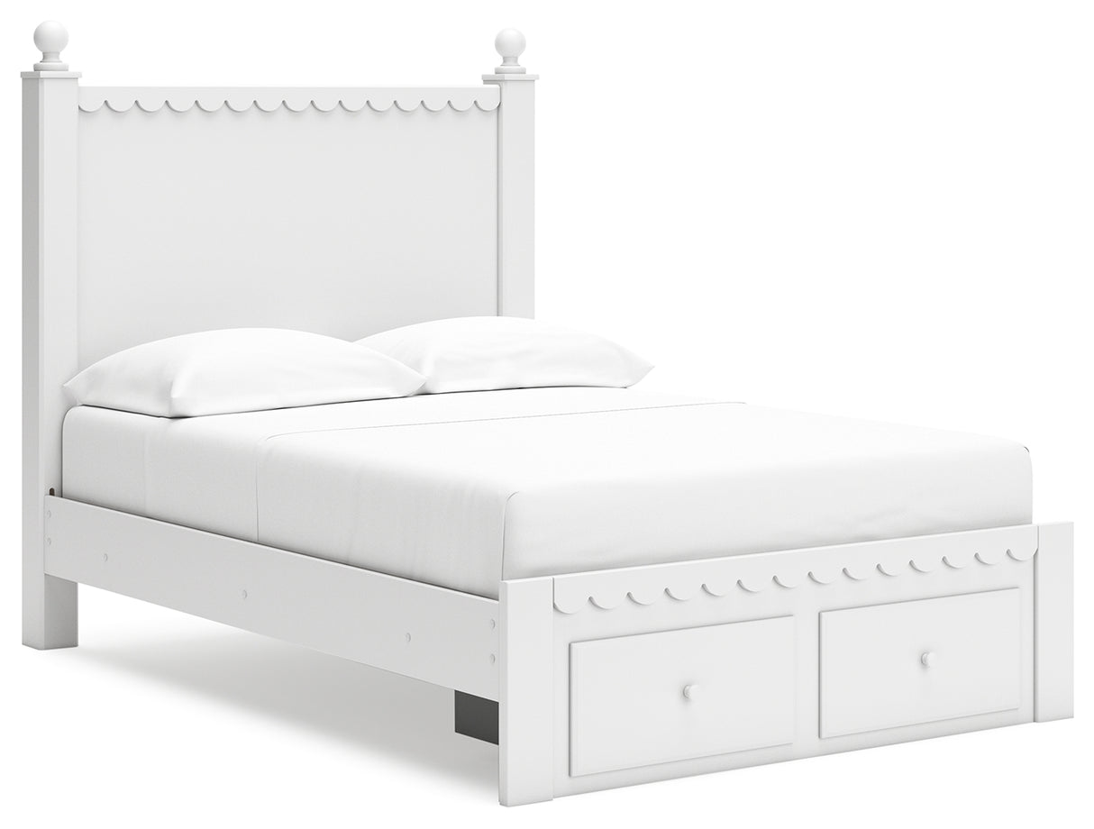 Mollviney Full Panel Storage Bed